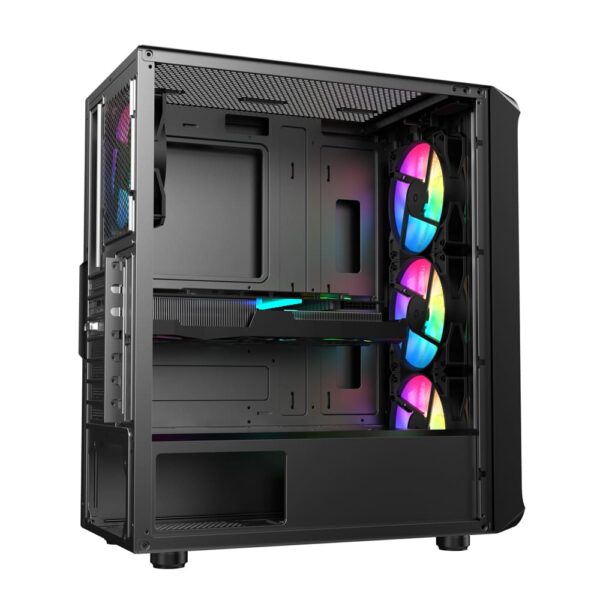 SAMA 205A ATX Mid Tower Gaming Chassis - Black