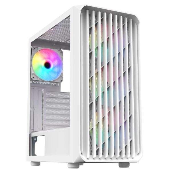 SAMA 205A ATX Mid Tower Gaming Chassis - White