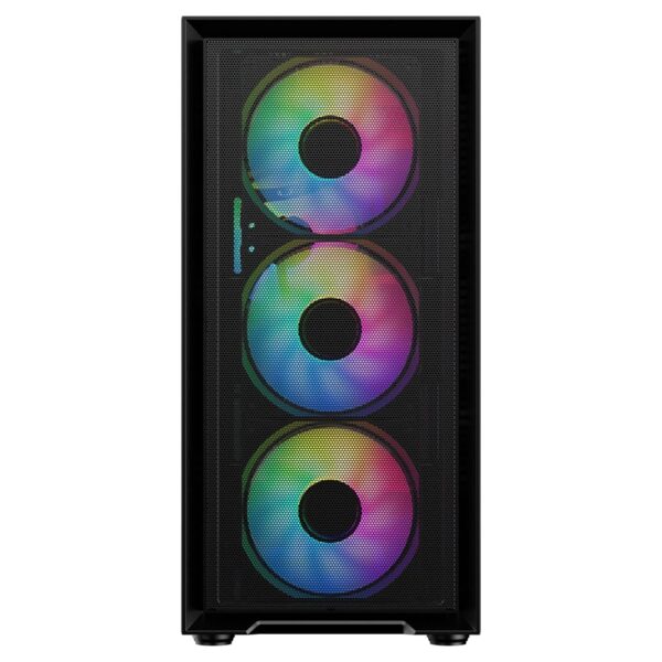 SAMA M203 Micro-ATX Mid Tower Gaming Chassis - Black