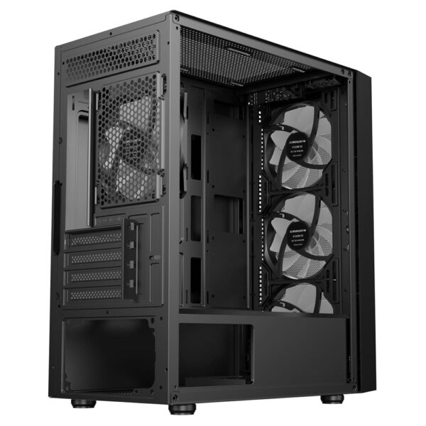 SAMA M203 Micro-ATX Mid Tower Gaming Chassis - Black