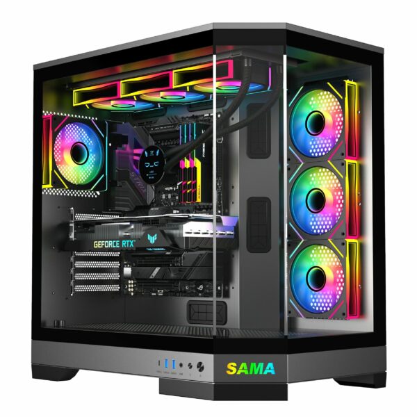 SAMA Neview 3021 ATX Full Tower Gaming Chassis - Black