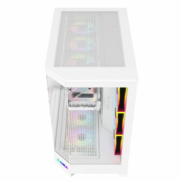 SAMA Neview 3021 ATX Full Tower Gaming Chassis - White