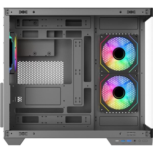 SAMA Neview A721 BTF ATX Mid Tower Gaming Chassis - Black