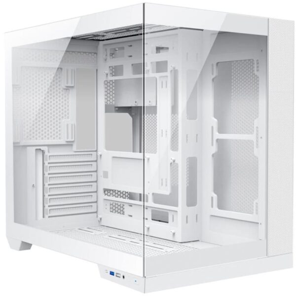 SAMA Neview A721 BTF ATX Mid Tower Gaming Chassis - White