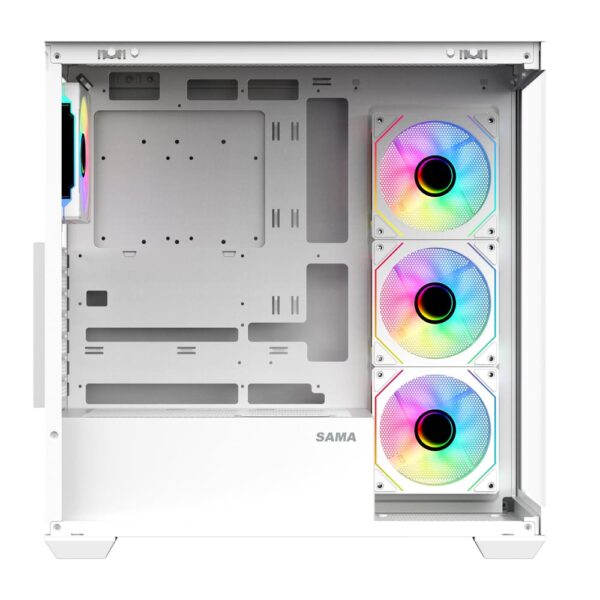 SAMA Neview SV01 ATX Mid Tower Gaming Chassis - White