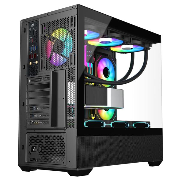 SAMA Neview SV02 ATX Mid Tower Gaming Chassis - Black