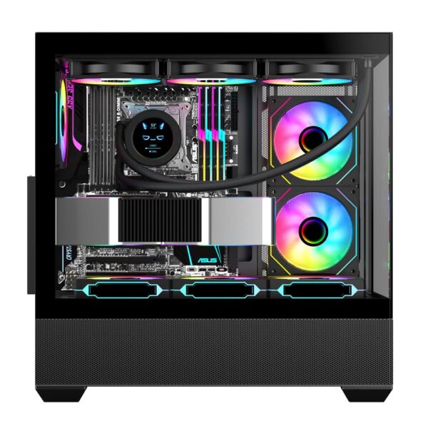 SAMA Neview SV02 ATX Mid Tower Gaming Chassis - Black