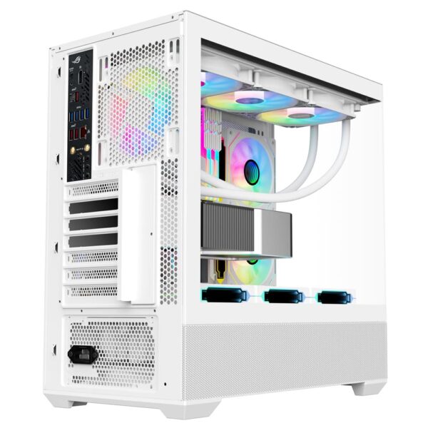 SAMA Neview SV02 ATX Mid Tower Gaming Chassis - White