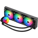 SAMA Sl360 RGB Liquid CPU Cooler 360mm - Black - Image 2