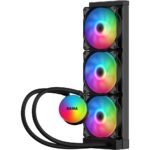 SAMA Sl360 RGB Liquid CPU Cooler 360mm - Black - Image 3