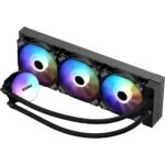 SAMA Sl360 RGB Liquid CPU Cooler 360mm - Black - Image 7