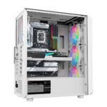 SAMA 205A ATX Mid Tower Gaming Chassis - White