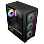 SAMA M203 ATX Mid Tower Gaming Chassis - Black