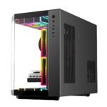 SAMA Neview  2771 Micro ATX Tower Gaming Chassis - Black - Image 5