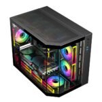 SAMA Neview  2771 Micro ATX Tower Gaming Chassis - Black - Image 2
