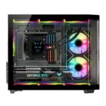 SAMA Neview  2771 Micro ATX Tower Gaming Chassis - Black - Image 3