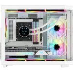 SAMA Neview 2771 Micro ATX Tower Gaming Chassis - White - Image 3