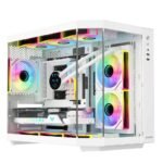 SAMA Neview 2771 Micro ATX Tower Gaming Chassis - White