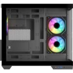 SAMA Neview A721 BTF ATX Mid Tower Gaming Chassis - Black