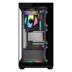 SAMA SV01 ATX Mid Tower Gaming Chassis - Black - Image 3