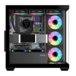 SAMA SV01 ATX Mid Tower Gaming Chassis - Black - Image 5