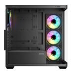 SAMA SV01 ATX Mid Tower Gaming Chassis - Black - Image 4