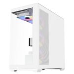 SAMA SV01 ATX Mid Tower Gaming  Chassis - White - Image 7