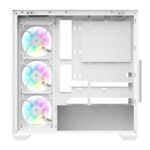SAMA SV01 ATX Mid Tower Gaming  Chassis - White - Image 6