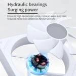 SAMA YF1203I Halo ARGB Reverse Fan - White - Image 5